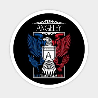 Team Angeley Lifetime Member, Angeley Name, Angeley Middle Name Magnet